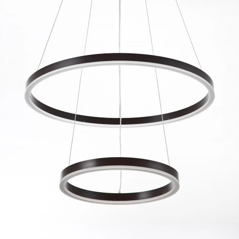 Подвесной светильник светодиодный с пультом с регулировкой цветовой температуры и яркости LED4U LED4U L55000-2HL BR