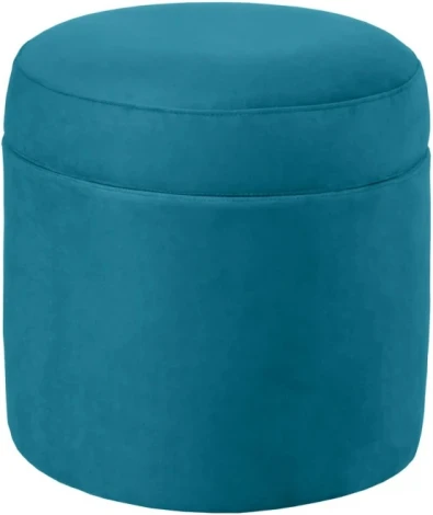 Пуф Barrel малый ОГОГО (арт.653364), (Ткань/Голубой)