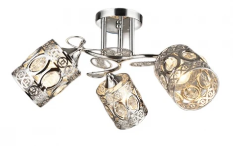 Потолочная люстра на штанге Мелодия Света SS1N SS7520-3 CR 000067889