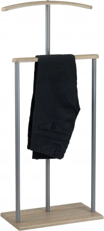 Вешалка костюмная Дэви 1 металлик/дуб сонома от фабрики Mebelik