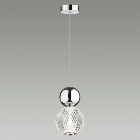 Подвесной светильник Crystal 5007/7L Odeon Light (LED, 220V, на проводе, шарики)