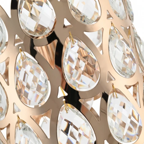 Потолочная люстра хрустальная на штанге Arte Milano Sorrento-1019 371019/1/50/190 GD (220V)