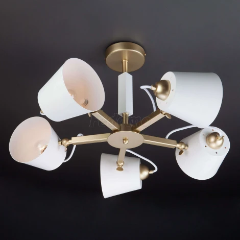 Потолочная люстра Eurosvet Frozen 70083/5 золото