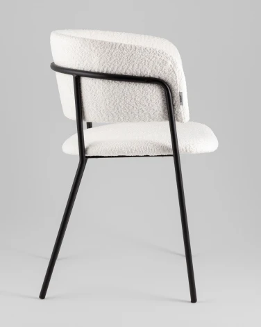 Кресло Нэлли New, букле белый Stool Group арт.УТ000039409