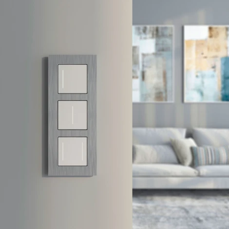 Рамка на 3 поста (алюминий) Werkel W0033506 (a066326)