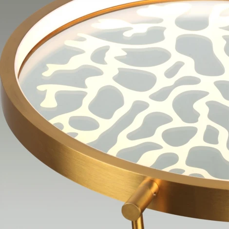 Потолочный светильник круглый поворотный Odeon Light Solaris 6627/36CL MIDCENT античная бронза/металл/акрил IP20 LED 36W 3000K 220V (круглые)