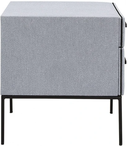 Тумба прикроватная ESF GNS170 серый FA905-31