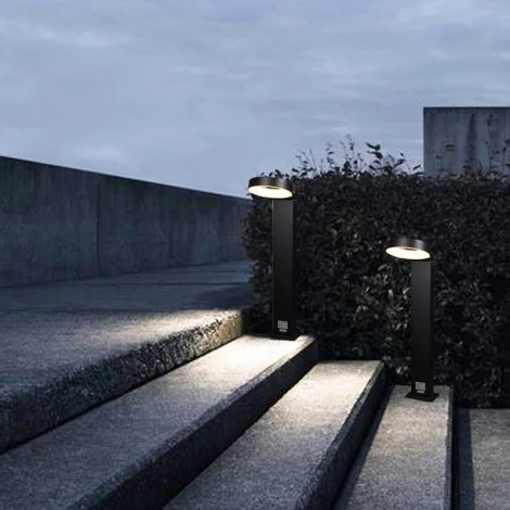 Наземный светильник светодиодный Reluce 09957-0.7-001U 0,6M LED18W BK (220V, IP44)