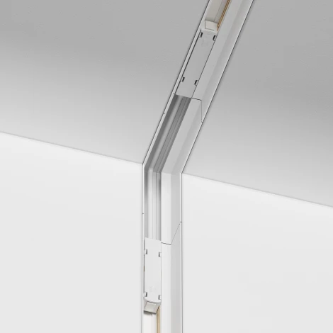 Коннектор угловой внутренний Gravity встраиваемый белый (магнитный) Maytoni Technical TRA010ICL-22W