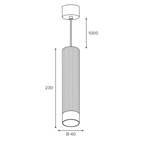 Подвесной светильник Wolta WSL-MR11/P16BG под лампу MR11 с цоколем GU10 Черный / золотой SHELL