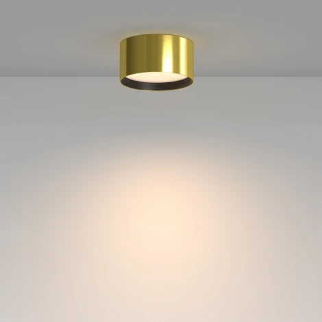 Накладной потолочный светильник Maytoni Glare C091CL-12W3K-BS (LED, 220V, круглые)