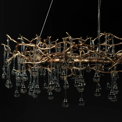 Подвесная люстра Loft IT Bijout 10068/1000 GB (220V, на тросе, ветки)