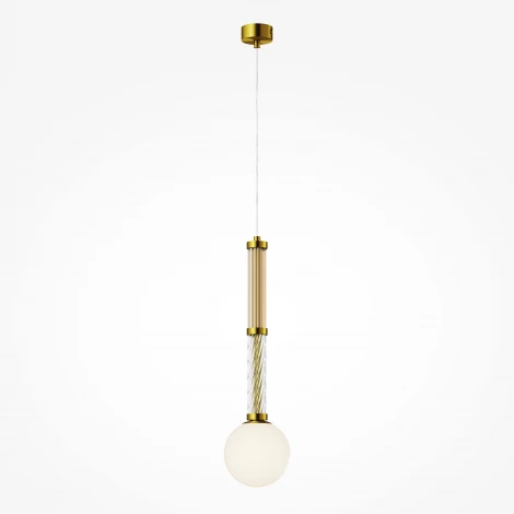 Подвесной светильник Maytoni Teatro MOD287PL-01BS (220V, на проводе, шар)