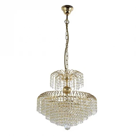 Подвесная люстра Arti Lampadari Salentino E 1.5.40.100 G (220V, хрусталь, на цепи)