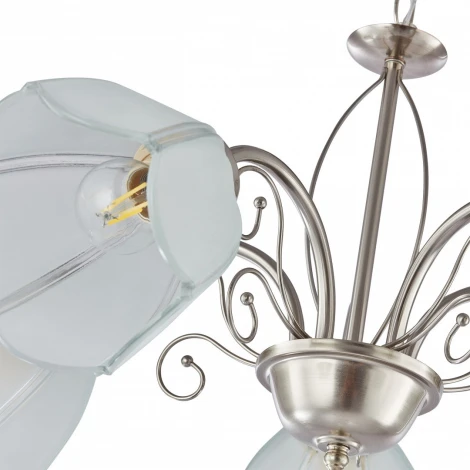 Подвесная люстра Arte Milano Amalfi-2656 332656/5 SN (220V, подвески, на цепи)