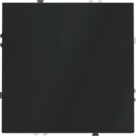 Проходной переключатель одноклавишный (графит) Voltum S70 VLS010307