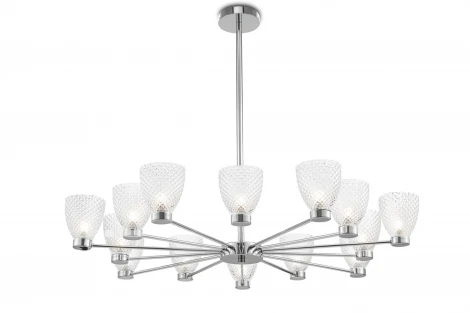 Потолочная люстра на штанге Maytoni Ralar MOD068PL-14CH (220V)