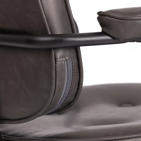 Компьютерное кресло игровое Tetchair ALFA (Исскуственая кожа/Серый)