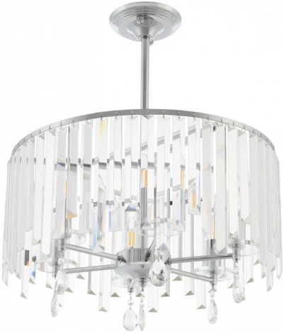 Подвесная люстра хрустальная на штанге Arte Milano Sorrento-2509 372509/6/250/500 CR (220V)