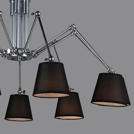 Подвесная люстра ILLUMICO IL8687-9P-10 CR (220V, на цепи)