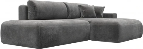 Диван угловой Лига-036 НПБ Модерн правый угол Лига Диванов (Велюр) арт.127777