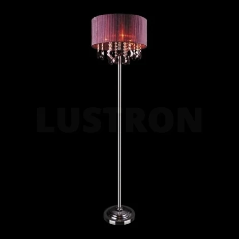 Торшер Eurosvet 3153 3153/3 хром/гранатовый Strotskis