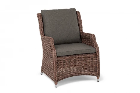 "Неаполь" плетеный стул из искусственного ротанга, цвет коричневый 4SIS арт.УТ-00008525