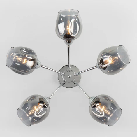Потолочная люстра Eurosvet Marci 30164/5 хром (220V)