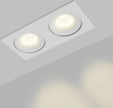 Точечный светильник встраиваемый светодиодный SWG COMBO-20-WH-12-WW (220V)