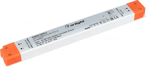 Блок питания ARV-SN48030-SLIM-PFC-B (48V, 0.63A, 30W) (Arlight, IP20 Пластик, 3 года) 036965(1)