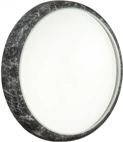 Настенно-потолочный светильник Sonex Mramo Black 7639/DL COLOR SN пластик/черн. мрамор LED 48Вт 4000K D410 IP43 (220V, круглые)