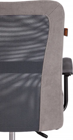 Компьютерное кресло игровое Tetchair STAFF (Флок,Ткань/Серый)