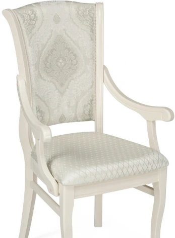 Кресло Woodville Линет soprano pearl / ромб / бежевый 543602