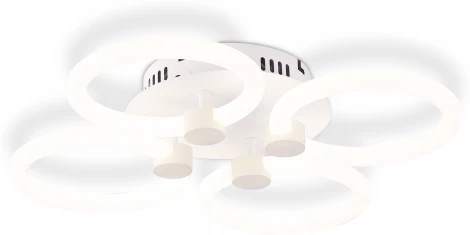 Потолочная люстра светодиодная с пультом Ambrella Original FA3808 (регулировка яркости, 220V, кольцо)