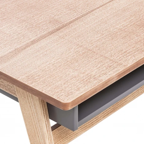 Стол Leset "Сканди" (МДФ,Шпон,Березовая фанера,Березовая фанера,Шпон/Серый ясень) арт.2500000093449