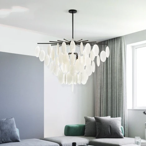 Потолочная люстра на штанге Ritta D68 Black By ImperiumLoft Ritta01 (220V)