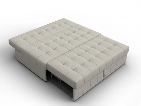 Диван прямой Лига-107 (140) (ЛДСП,Брус,Фанера,Рогожка/Бежевый) Лига Диванов 134901