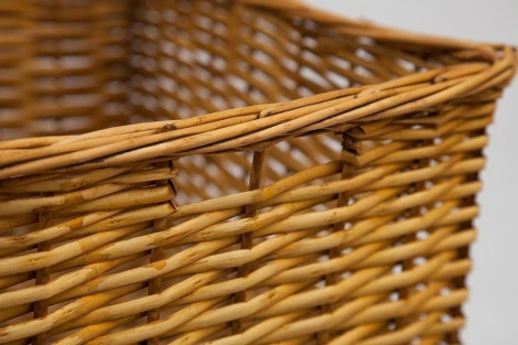 Тумба с 3 корзинами и ящиком Secret De Maison OISELET 4 ( mod. HX16-009 NS ) butter white (слоновая кость) (дерево павловния, мдф)