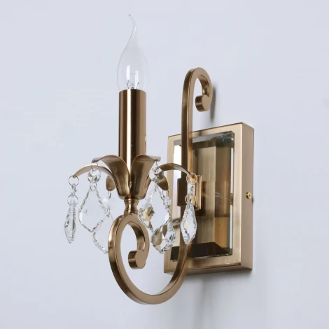 Бра MW-Light Габриэль 491023501 (220V, подвески, подсвечник, свеча)