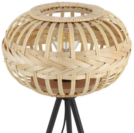 Интерьерная настольная лампа на треноге Eglo AMSFIELD 1 43865 (220V, выключатель)