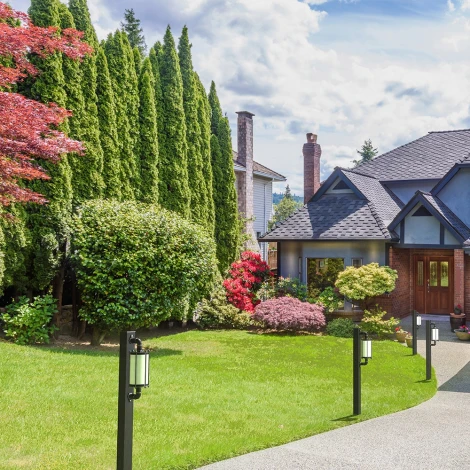 Уличный наземный светильник Runden Лофт V10121 (220V, круглые, IP44)