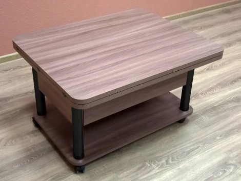 Стол-трансформер ГЗМИ Дебют 3, Тёмный шимо/Ножки чёрные