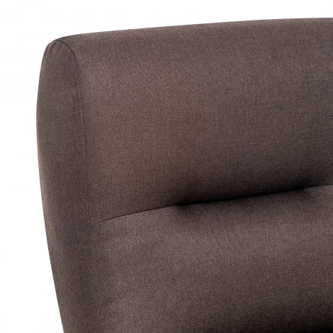 Кресло Leset Оскар (Фанера,Березовый шпон,Металл,Рогожка/Орех) арт.2500000057540