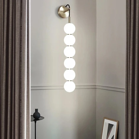 Бра Rocco W L6 ImperiumLoft Rocco-W01 (LED, 220V, шарики, бусы)