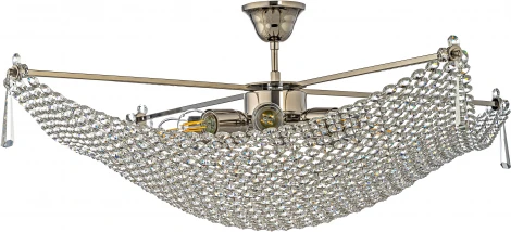 Потолочная люстра Arti Lampadari Roma E 1.3.80.501 N (220V, хрусталь)