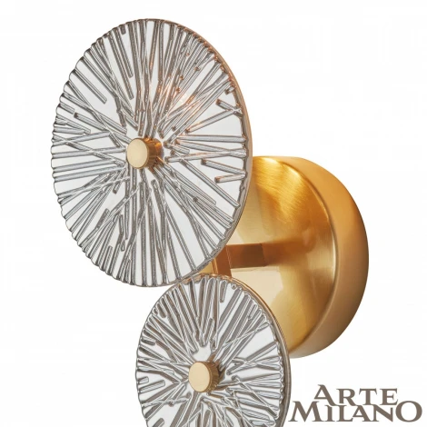 Настенный светильник Arte Milano 7852B.D150.H330.E14.1 G (220V, круглые)