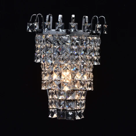 Настенный светильник MW-Light Аделард 642022801 (220V, хрусталь)