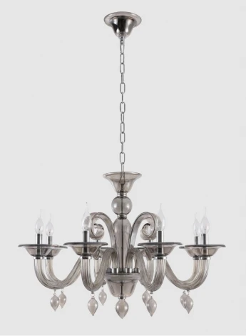 Подвесная люстра Crystal Lux Caetano SP-PL8 AMBER