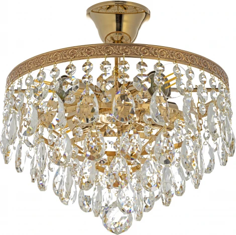 Потолочная люстра буше Arti Lampadari Castellana E 1.3.30.601 G (220V, хрусталь)