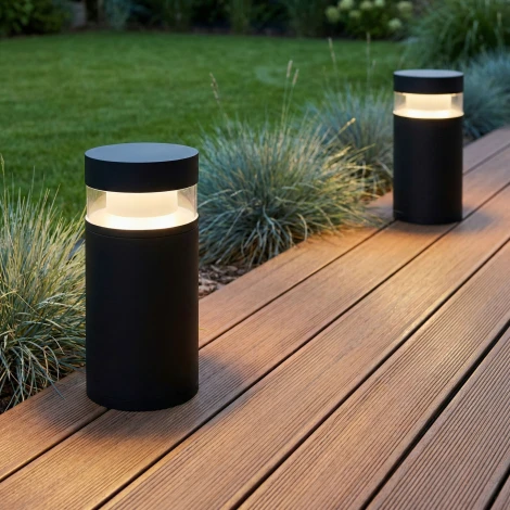 Наземный светильник светодиодный Elektrostandard Techno 1531 TECHNO LED 3000K чёрный